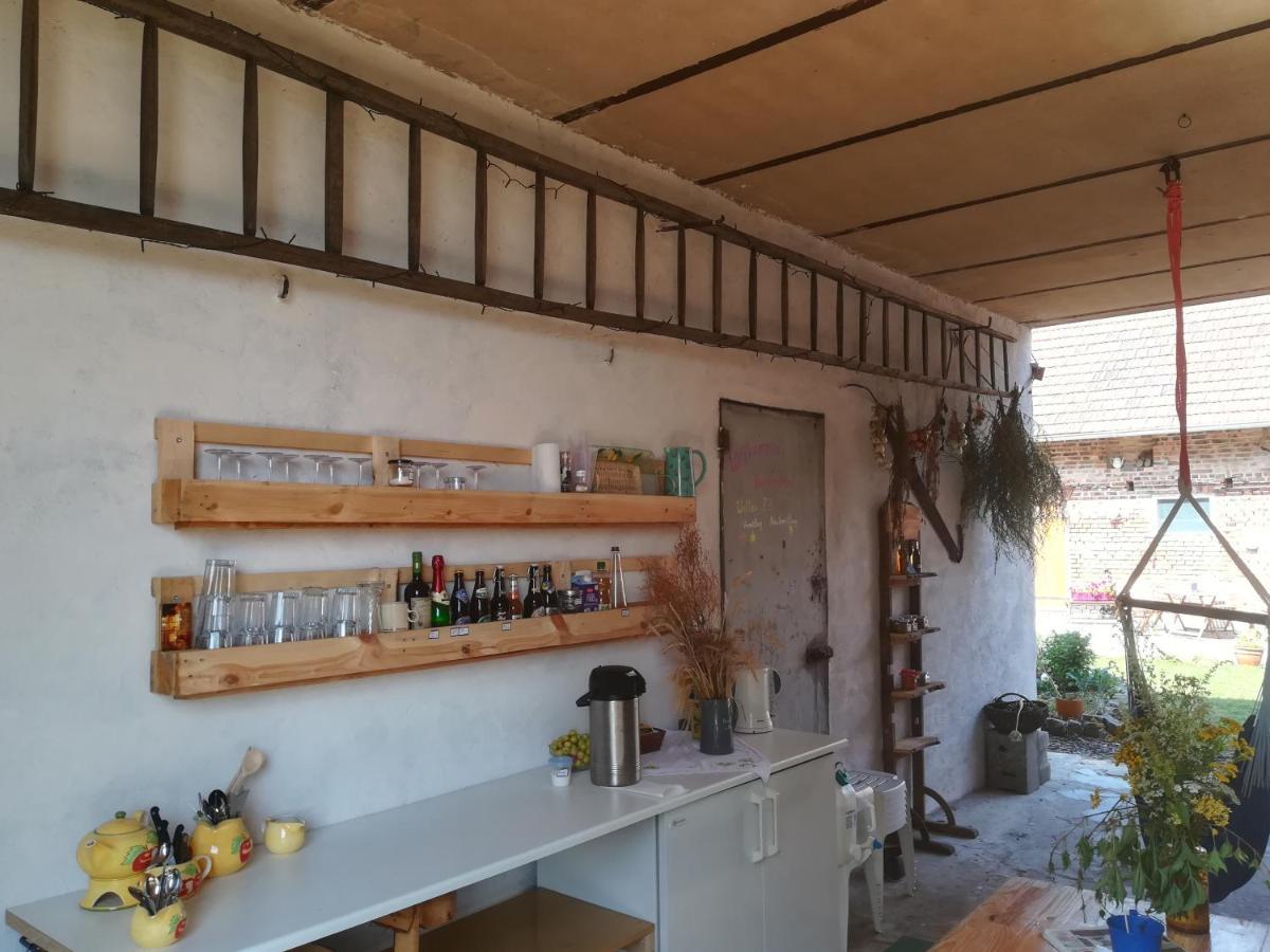 Ferienwohnung & Campingplatz Vor Dem Berg Heideblick Kültér fotó